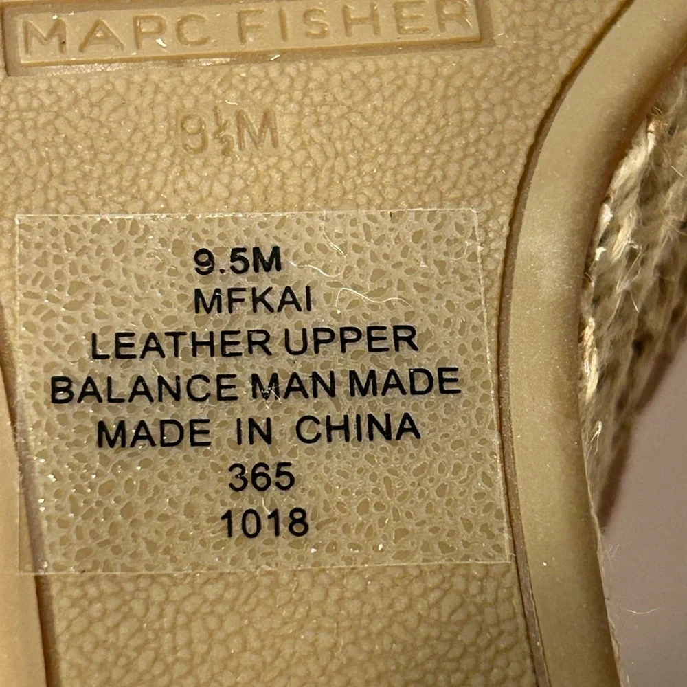 MARC FISHER wedges - size‎ 9.5